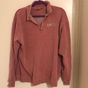 Vintage Salmon Nantucket Collared Sweatshirt